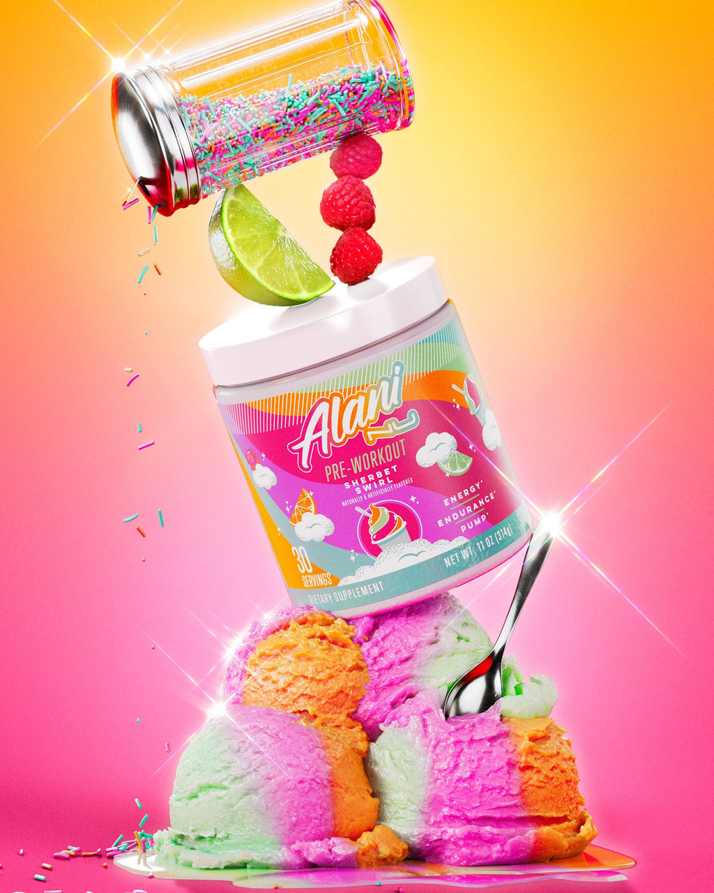 Pre-Workout - Sherbet Swirl