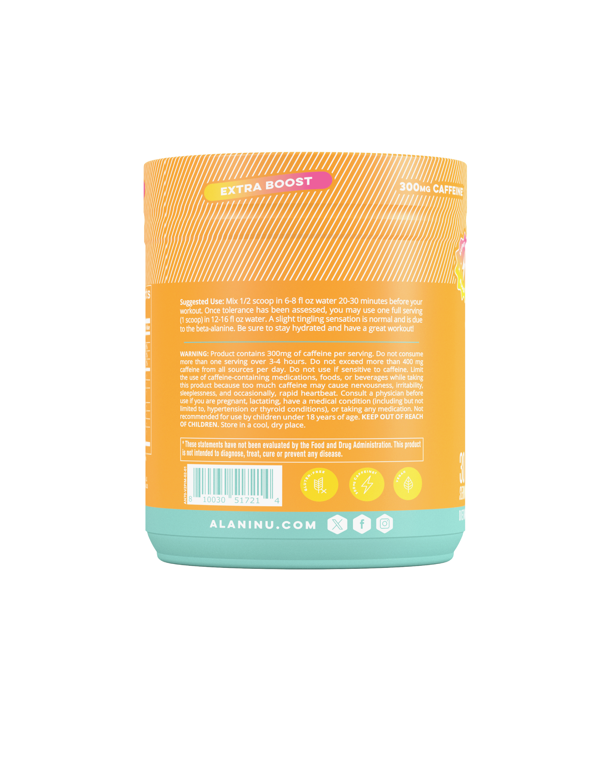 Pre-Workout+ - Paradise Swirl